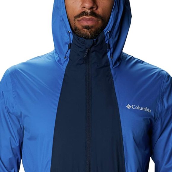 🆕Columbia Men's Inner Limits II Jacket, XXL - Collegiate Navy/Bright Indigo,NWT - Picture 4 of 5